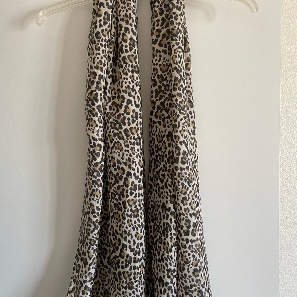 Leopard Print Scarf